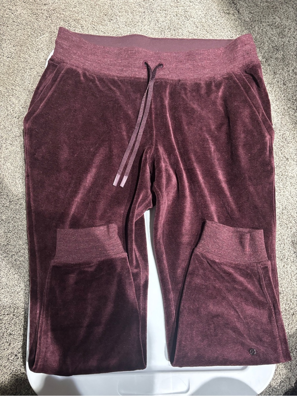 Lululemon Warm Down Velour Joggers